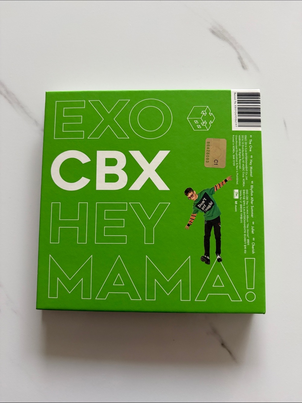 K-POP EXO CBX 1st Mini Album Hey Mama Chen ver CD + Booklet + Photocard